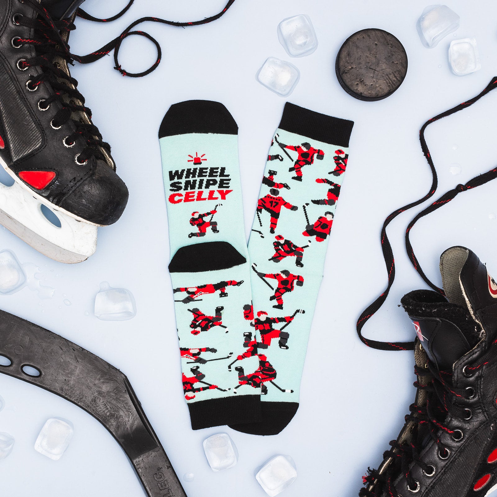 Wheel Snipe Celly Hockey Socks
