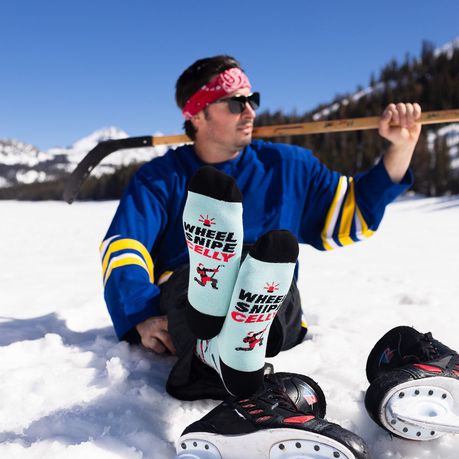 Wheel Snipe Celly Hockey Socks