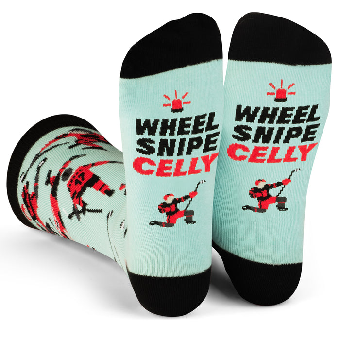 Wheel Snipe Celly Hockey Socks