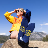The Mountains Are Calling Socks