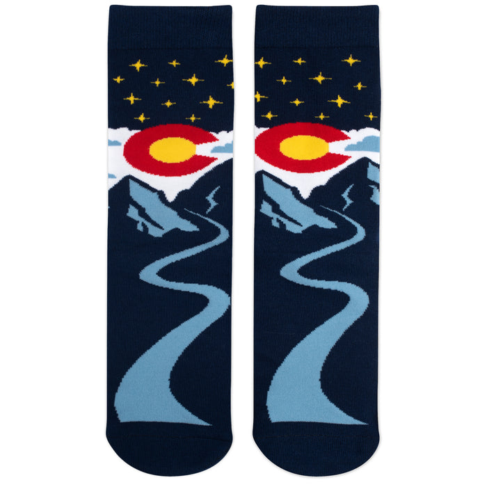 The Mountains Are Calling Socks