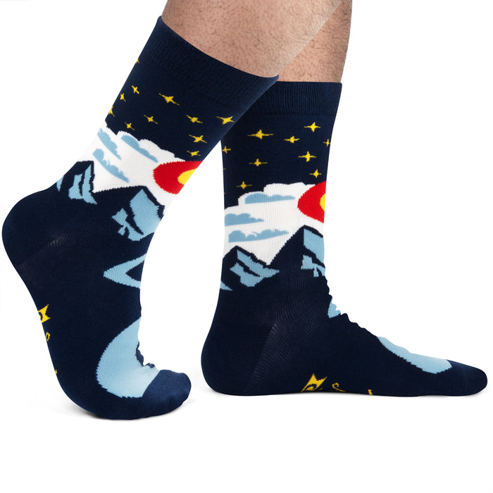 The Mountains Are Calling Socks