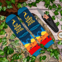 Eat More Fast Food Socks