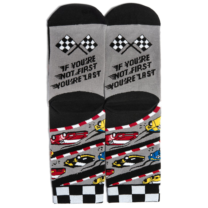 If You're Not First, You're Last Socks