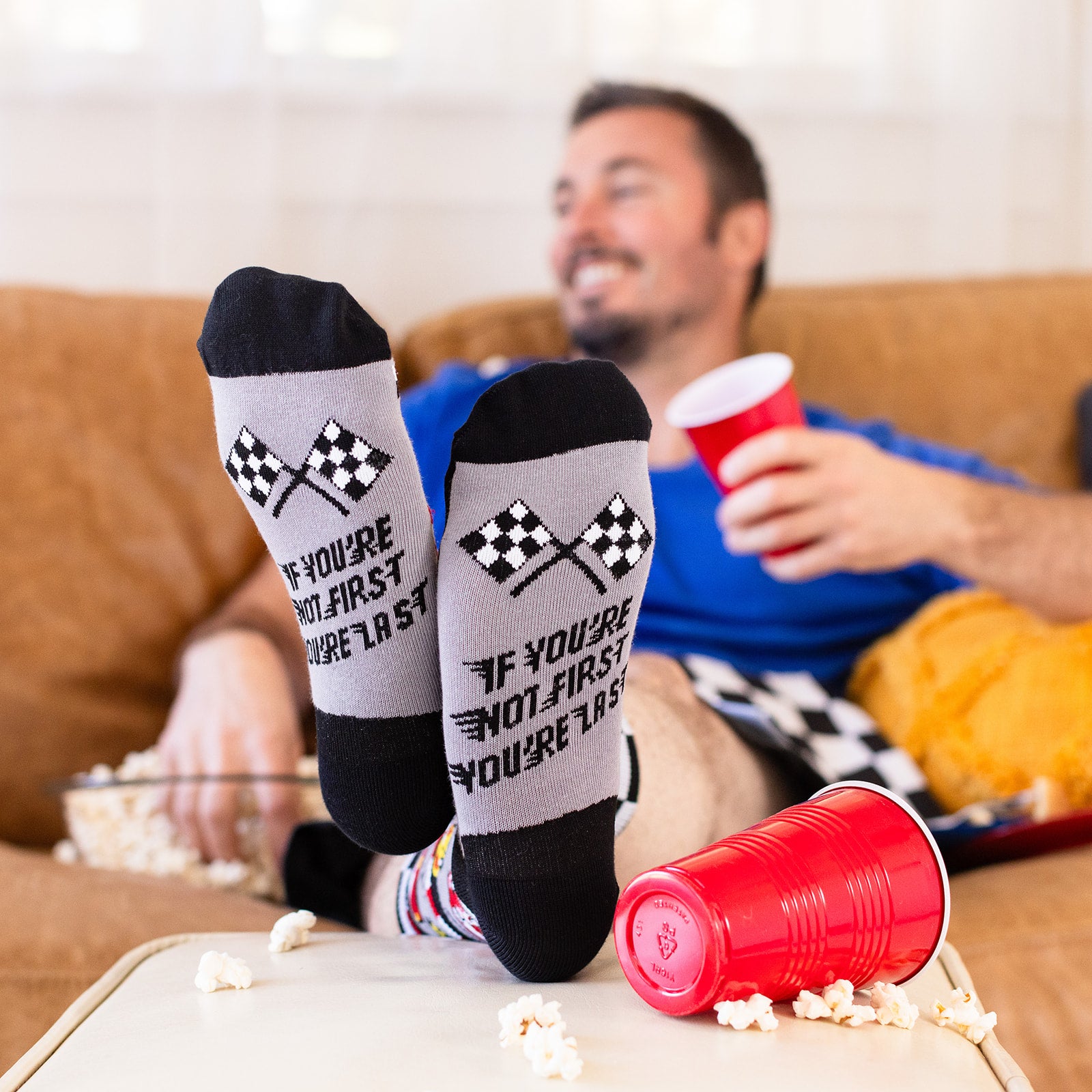 If You're Not First, You're Last Socks