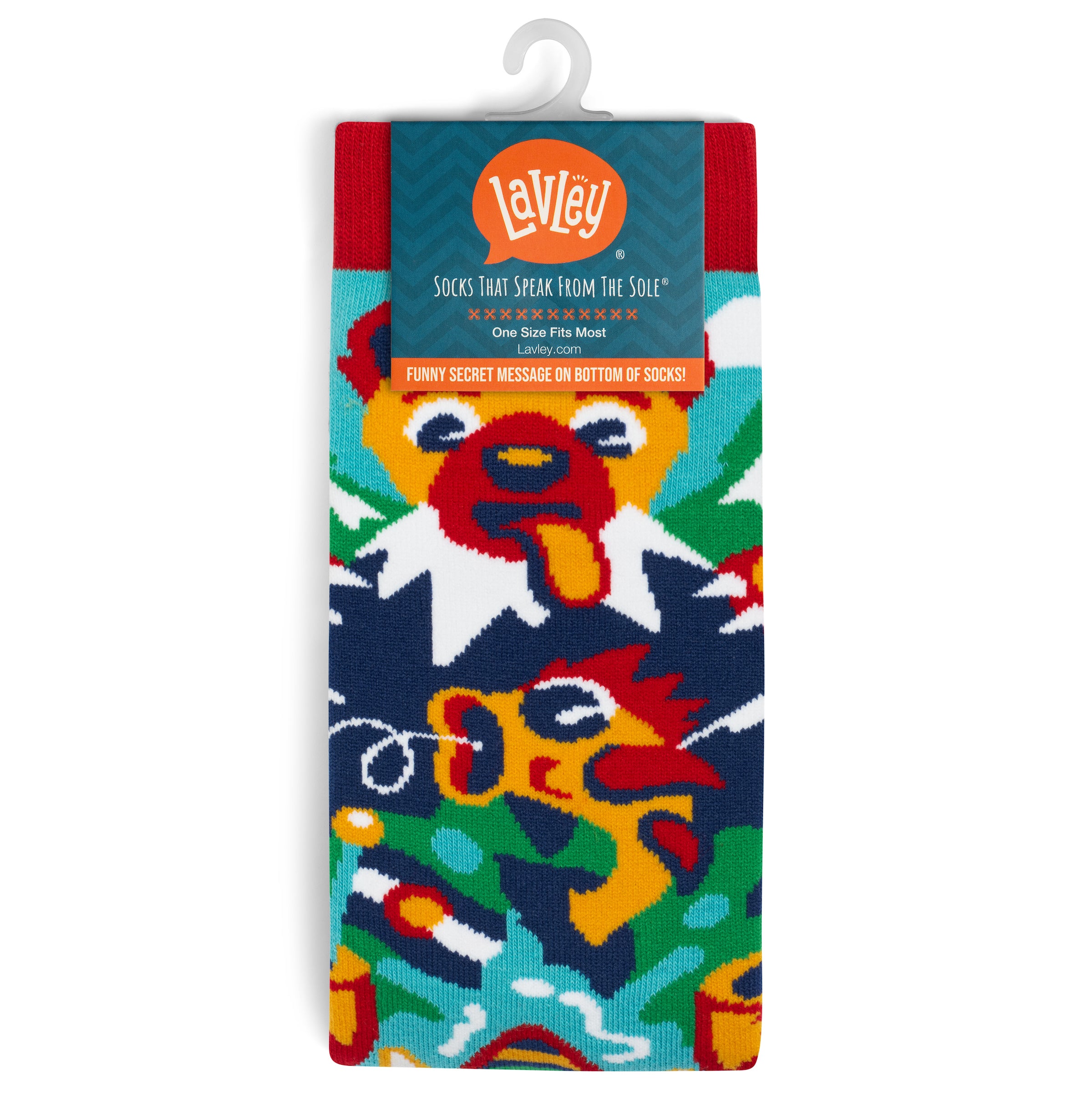 Fish More, Worry Less Socks