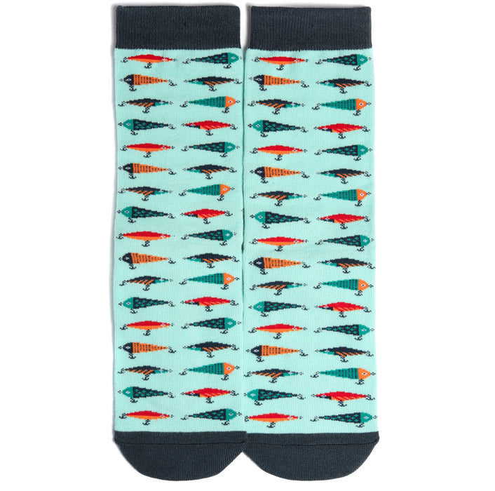 I'd Rather Be Fishing Socks V2