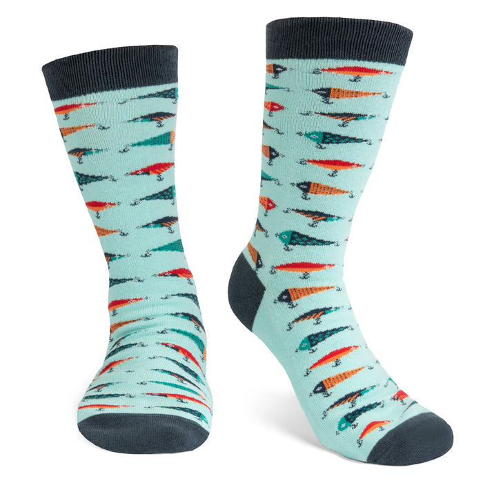 I'd Rather Be Fishing Socks V2