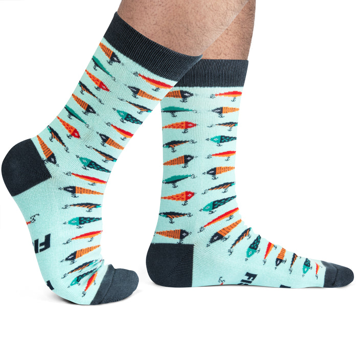 I'd Rather Be Fishing Socks V2