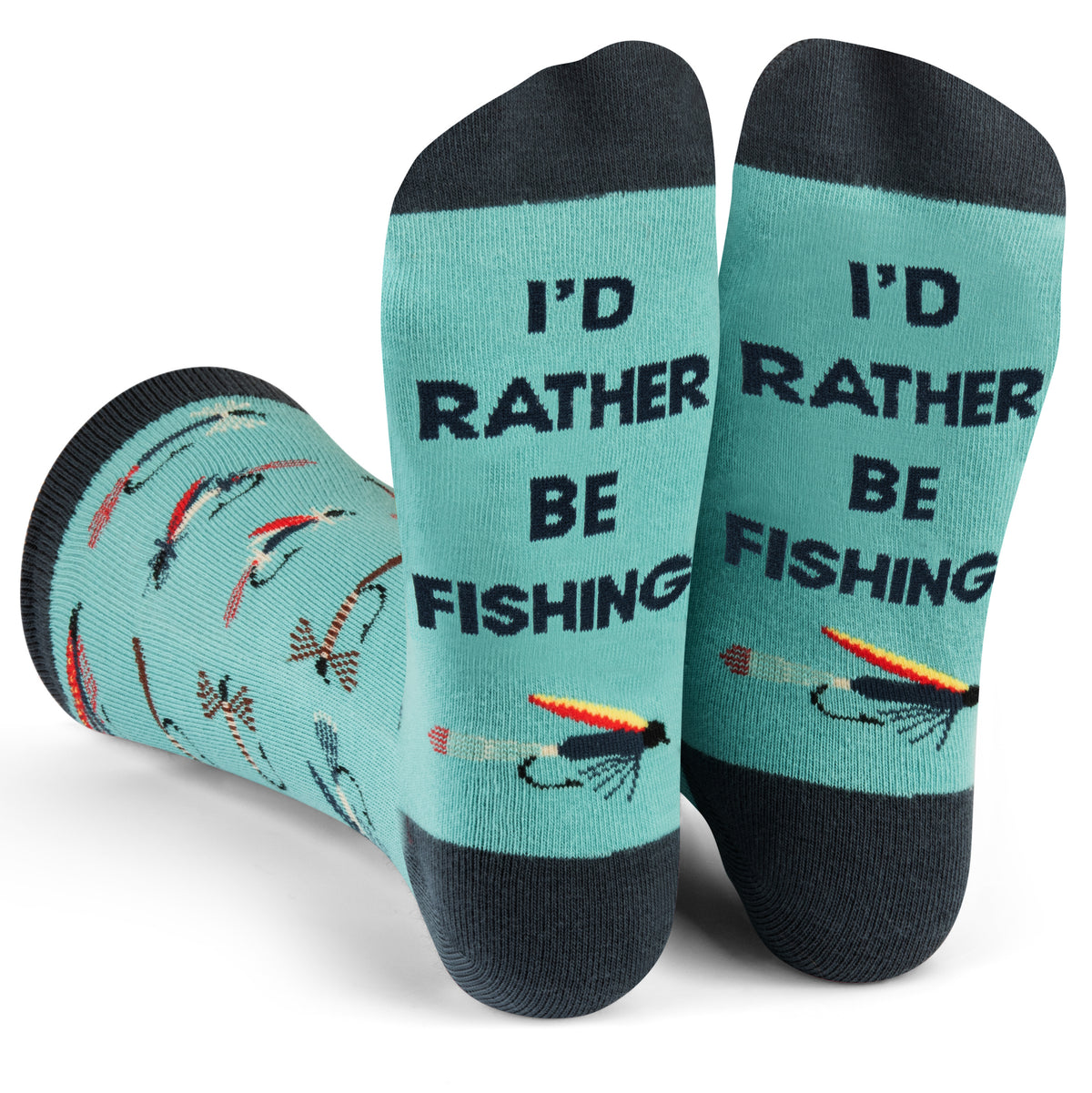 I'd Rather Be Fly Fishing Socks — Lavley