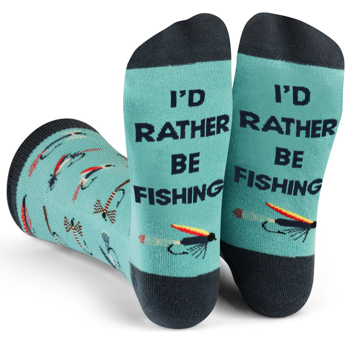 I'd Rather Be Fly Fishing Socks