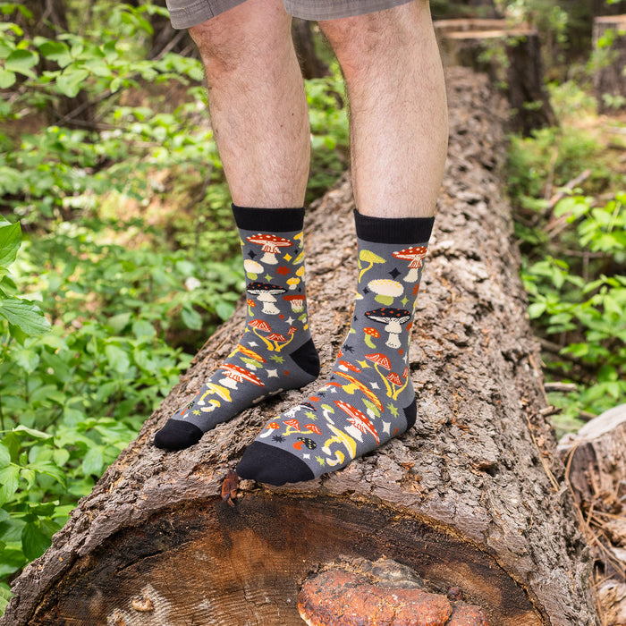 Fun Guy Mushroom Socks