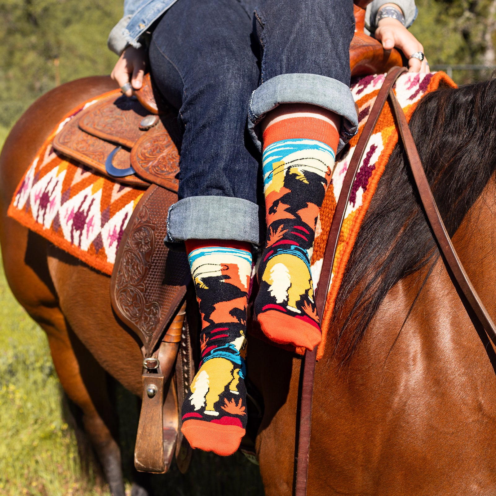 Giddy Up Socks