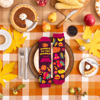 Gobble Til You Wobble Socks