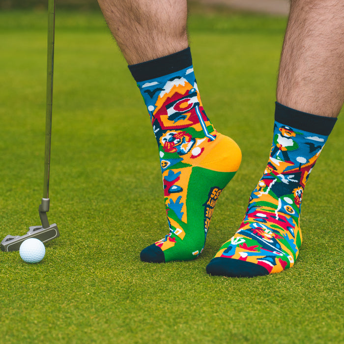 Golf More, Worry Less Socks