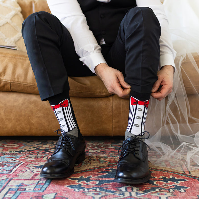 Groom Tuxedo Socks