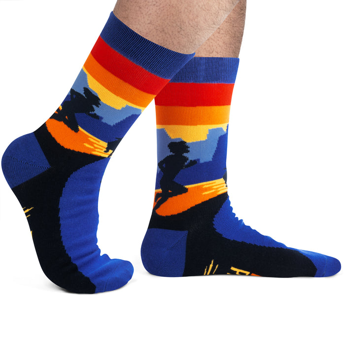 Find Your Happy Pace (Running) Socks