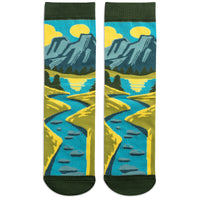 I'd Hike That Socks Unisex Gift for Hikers