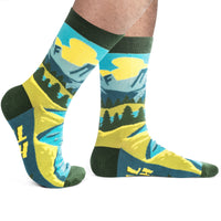 I'd Hike That Socks Unisex Gift for Hikers