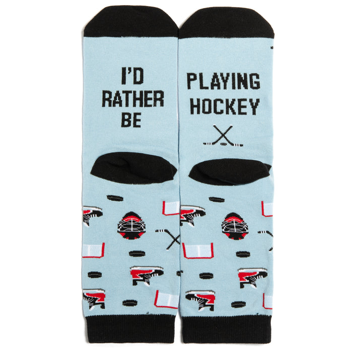 I'd Rather Be Playing Hockey Socks