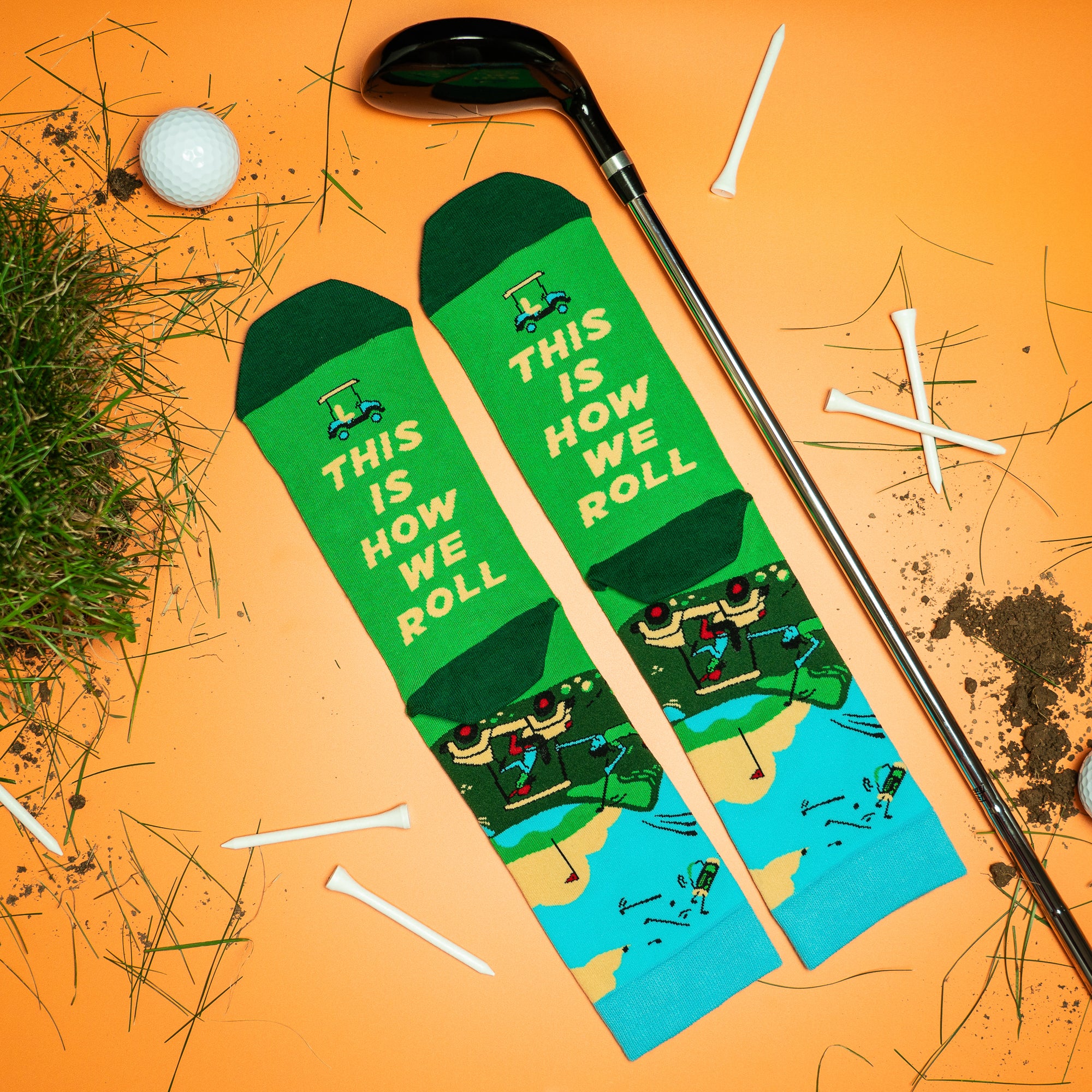 This is How We Roll (Golf) Socks