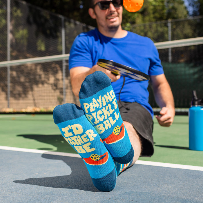 I'd Rather Be Playing Pickleball Socks