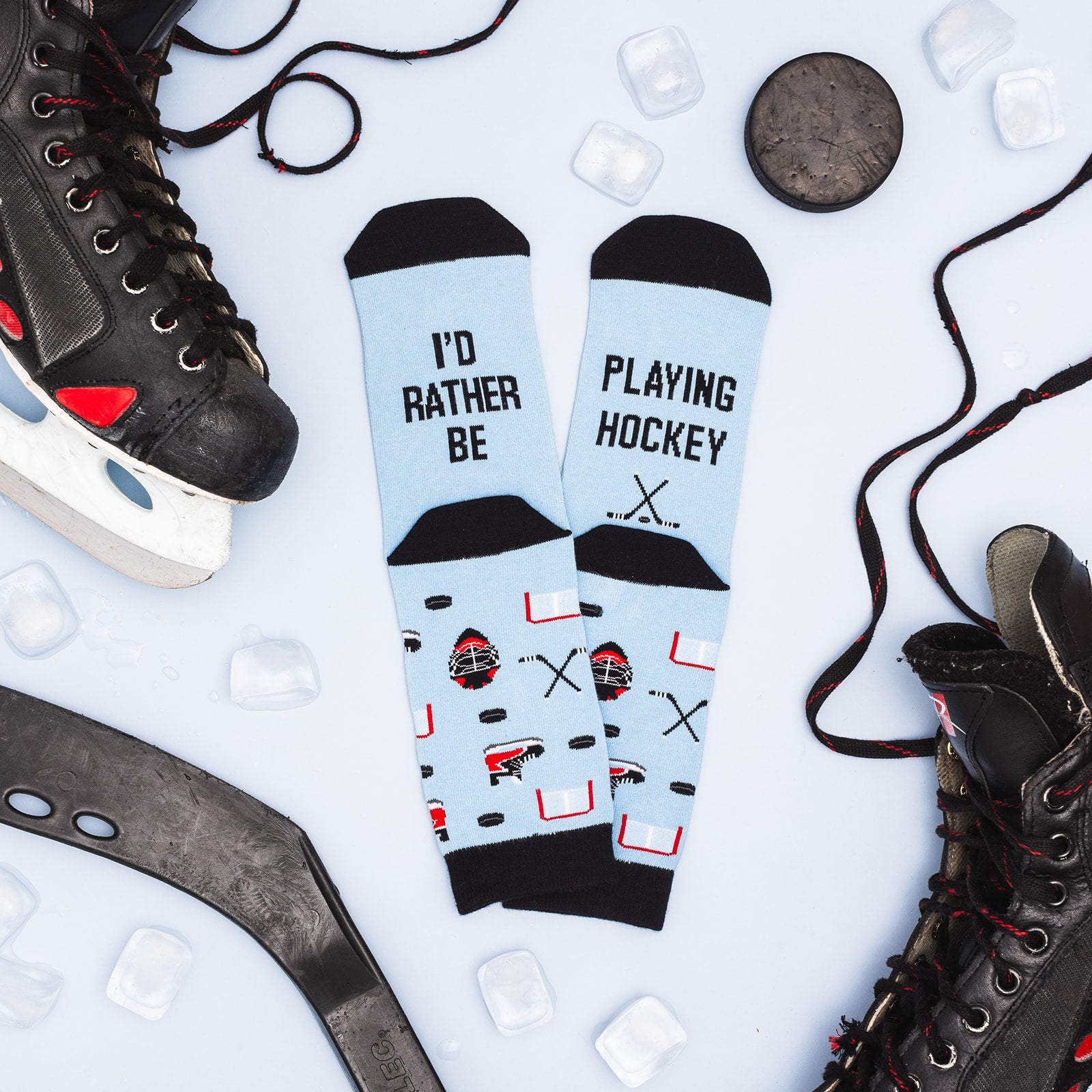 I'd Rather Be Playing Hockey Socks