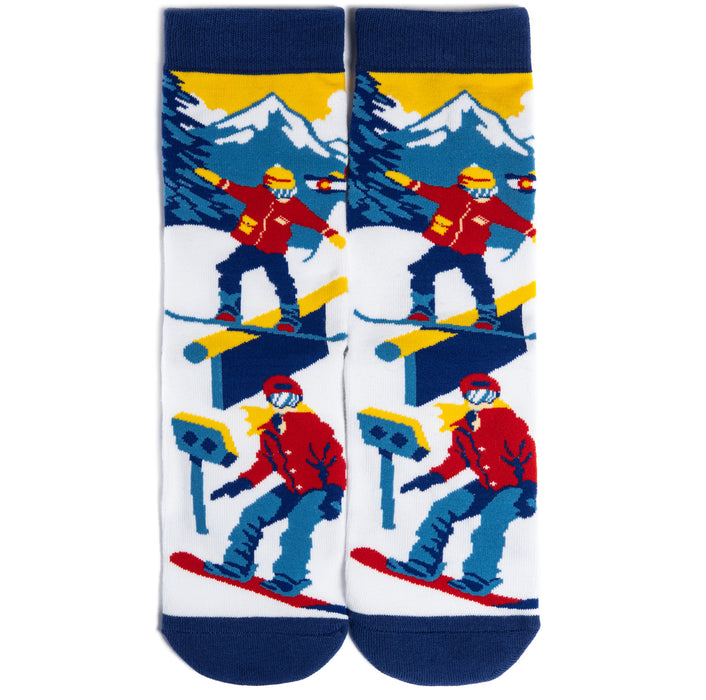 betty rides snowboard sock I'd Rather Be Riding Socks (CO Edition)