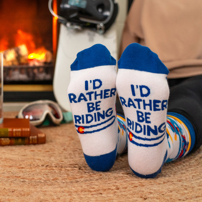 I'd Rather Be Riding Socks (CO Edition)