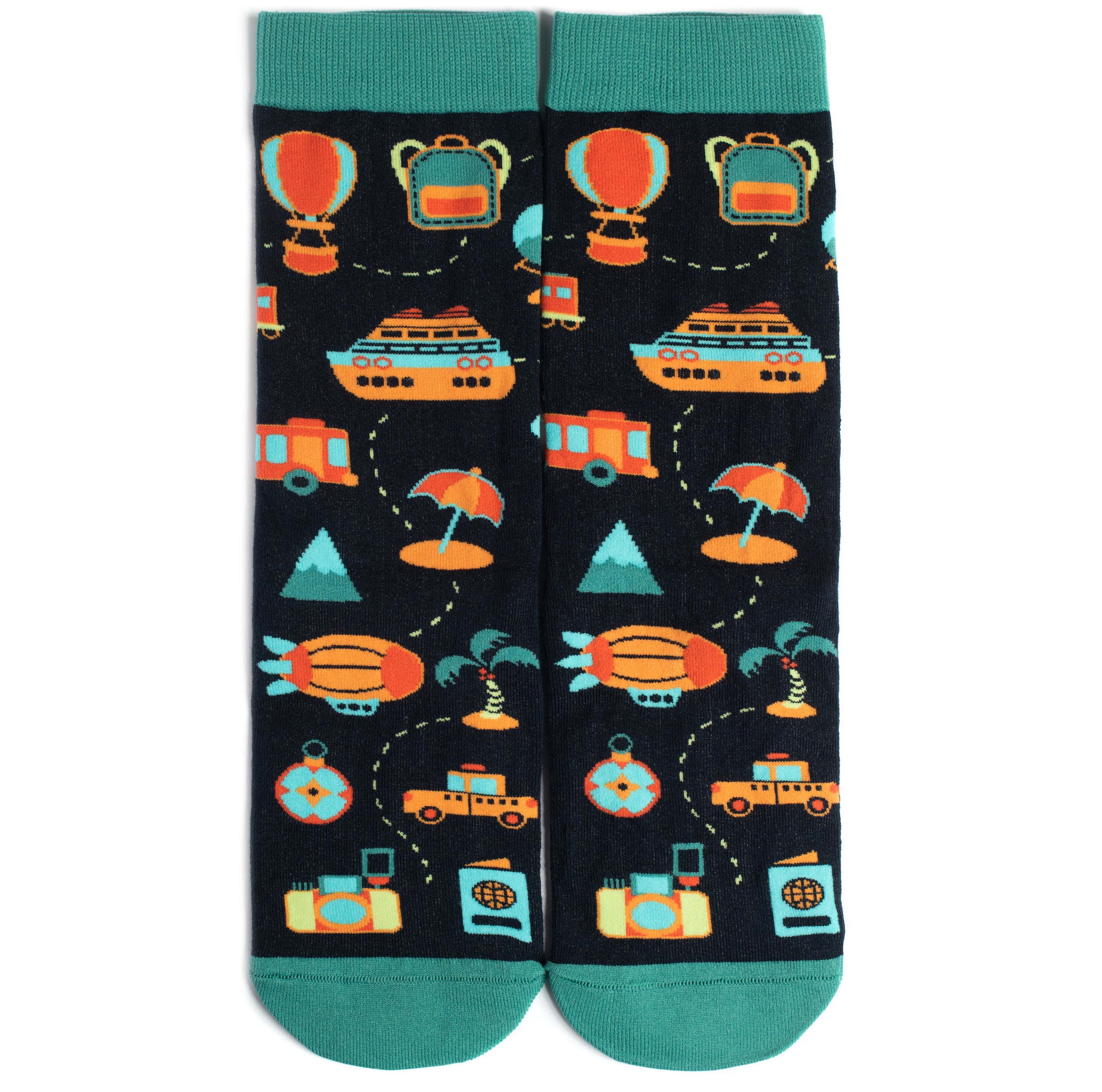 I'd Rather Be Traveling Socks