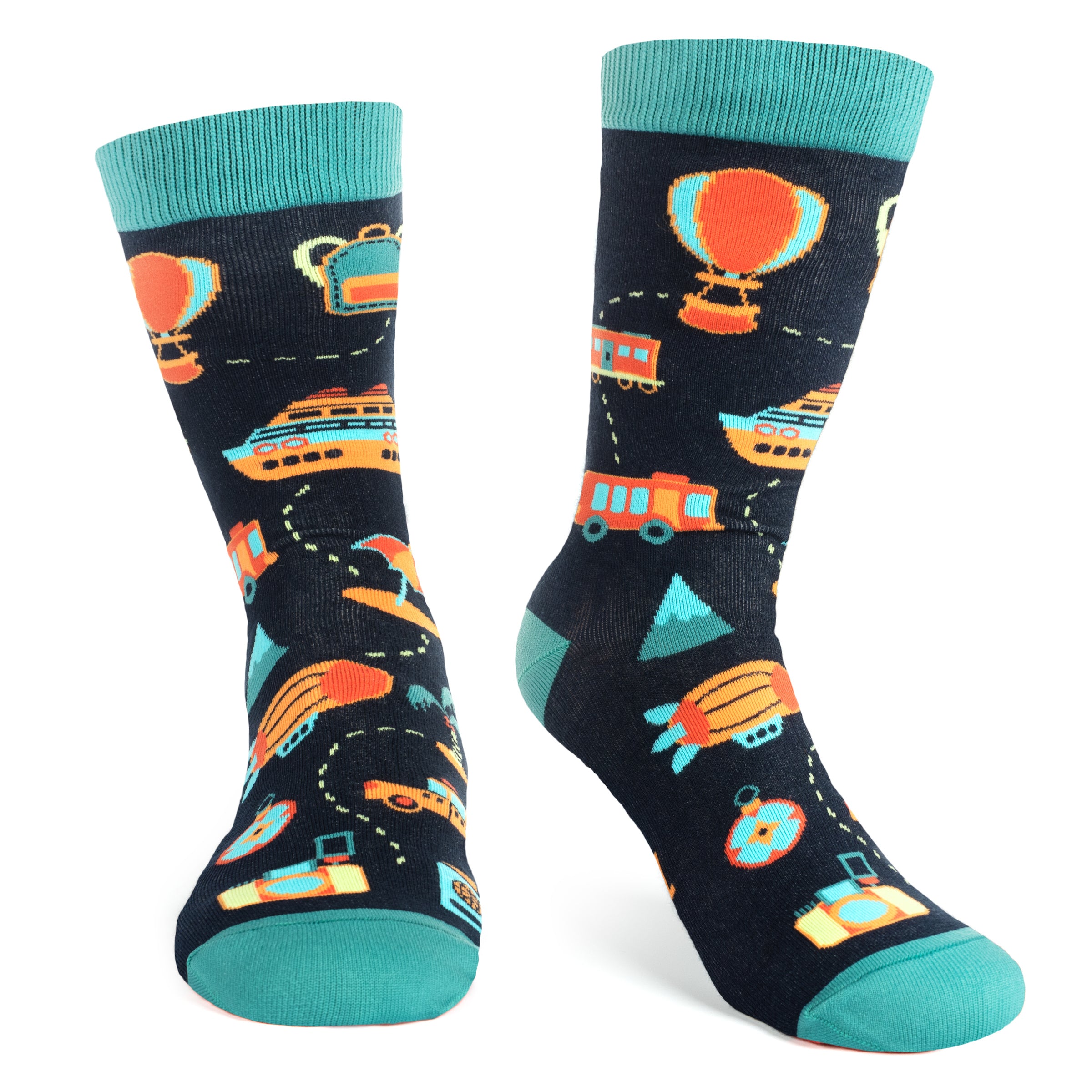 I'd Rather Be Traveling Socks