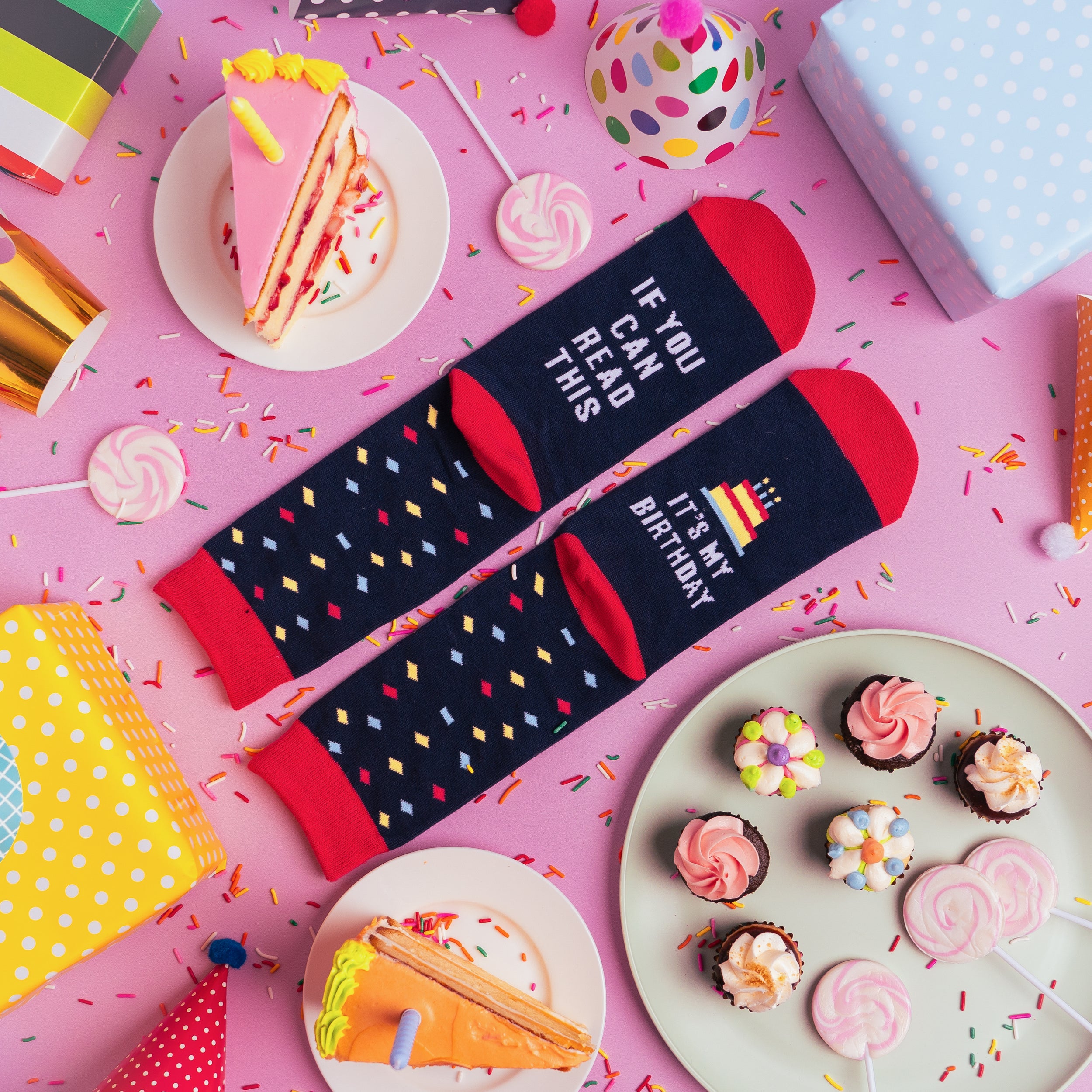 It's My Birthday Socks