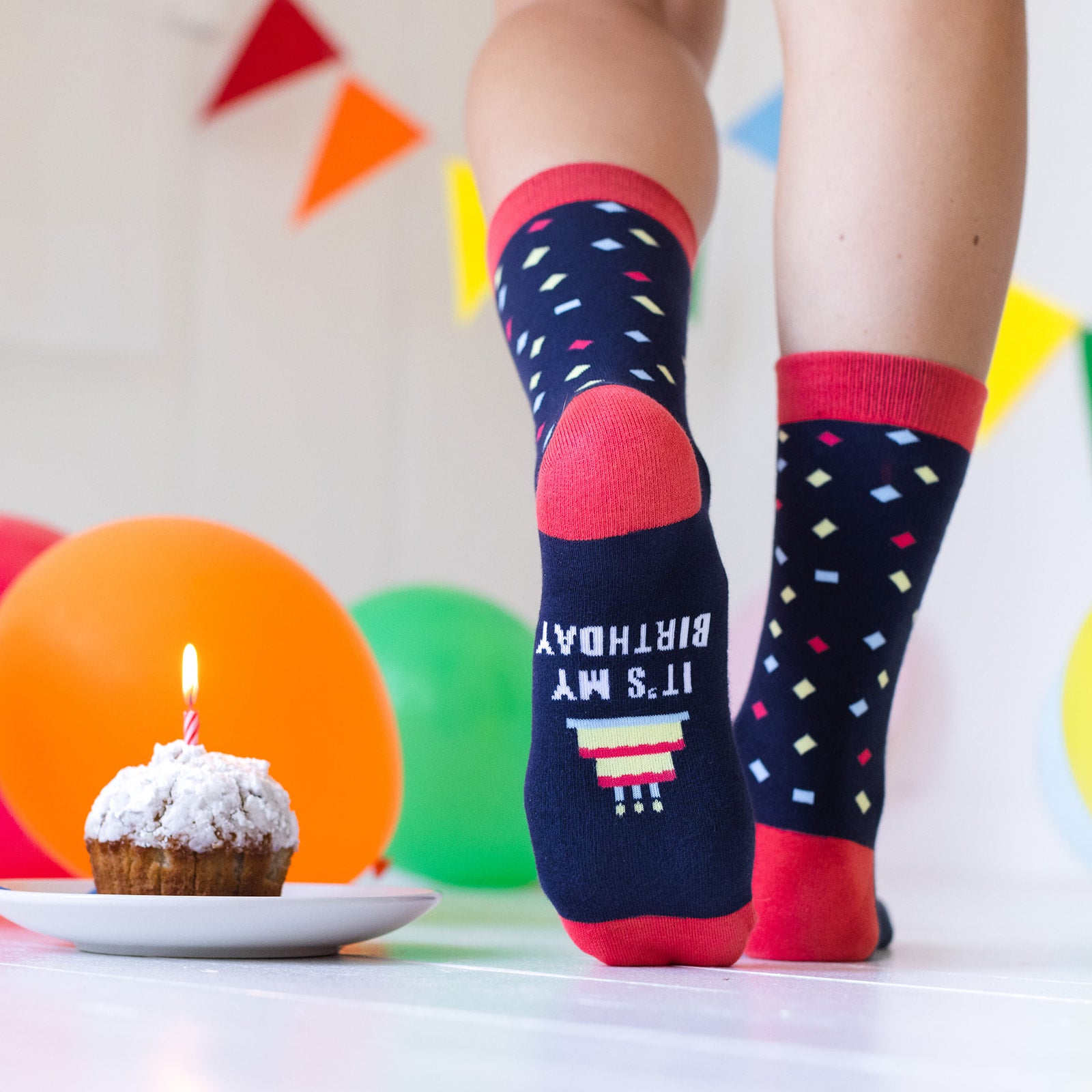It's My Birthday Socks