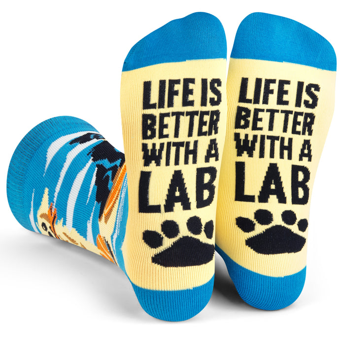 Life Is Better With a Lab Socks