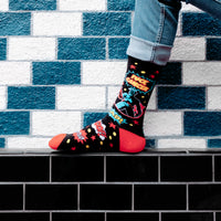 Superhero "F*ck Cancer" Socks