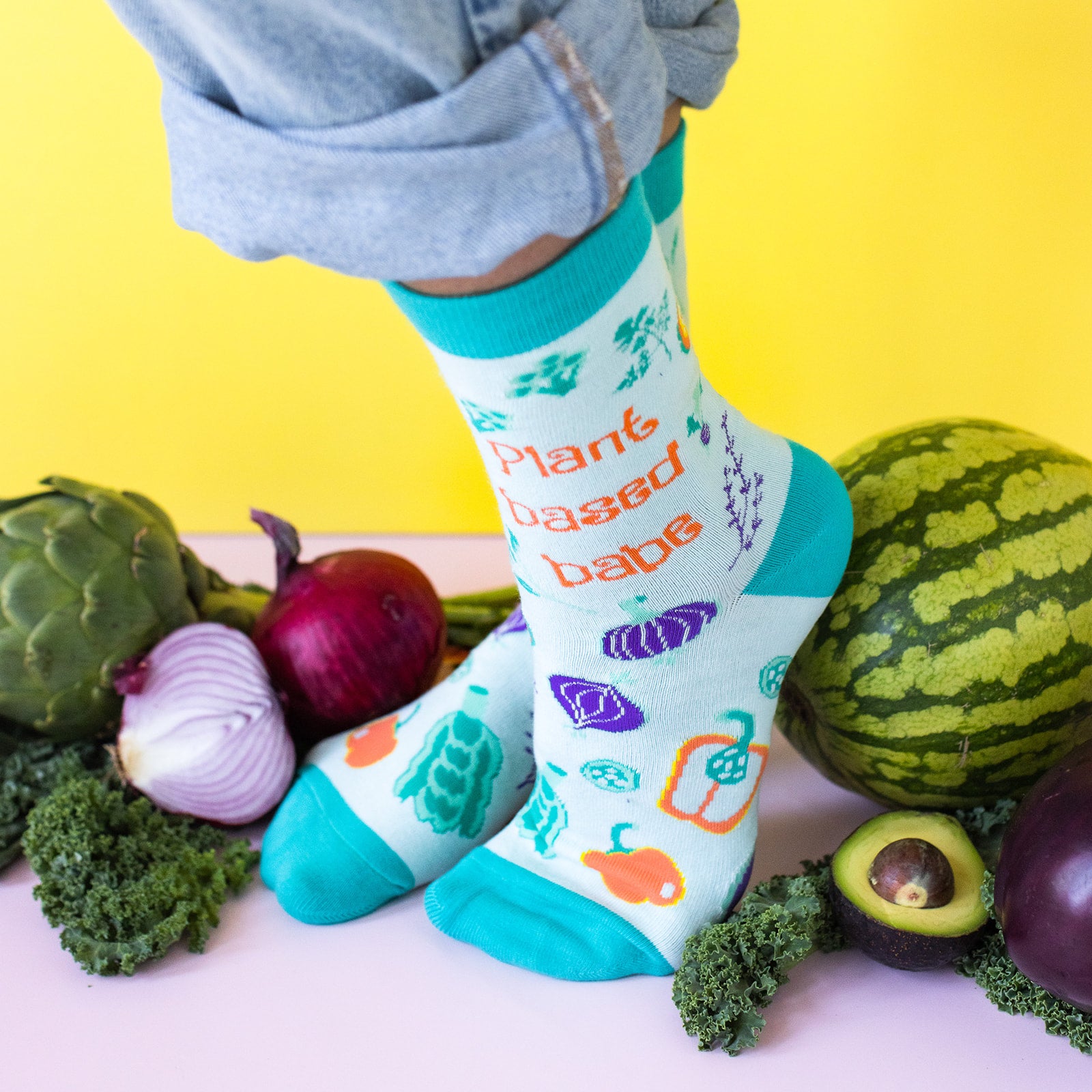 Plant-Based Babe Socks