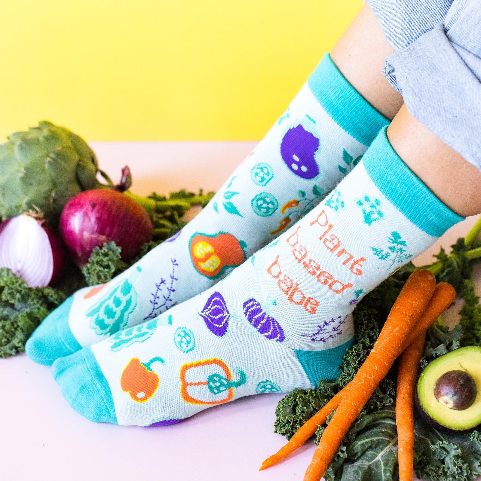 Plant-Based Babe Socks