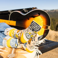 Raised on Country Music Socks