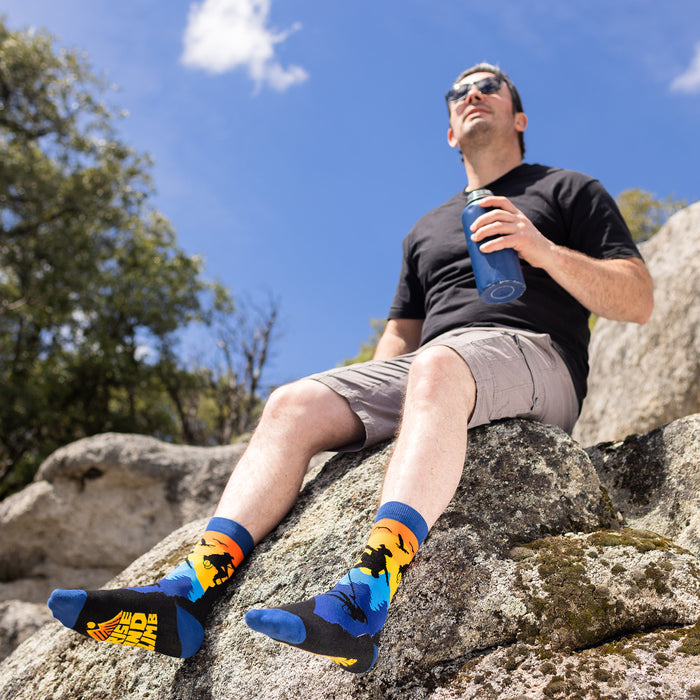 Rise and Climb (Rock Climbing) Socks
