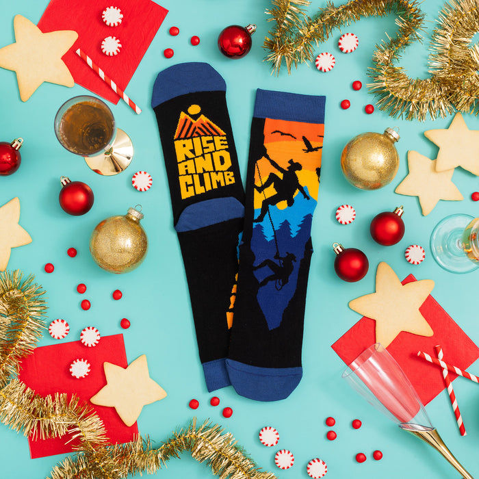 Rise and Climb (Rock Climbing) Socks