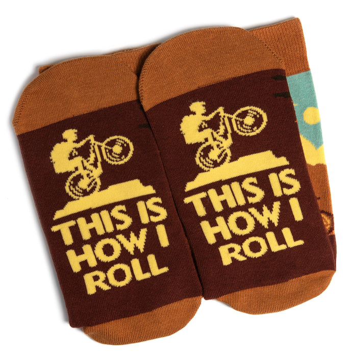 This Is How I Roll (Mountain Biking) Socks