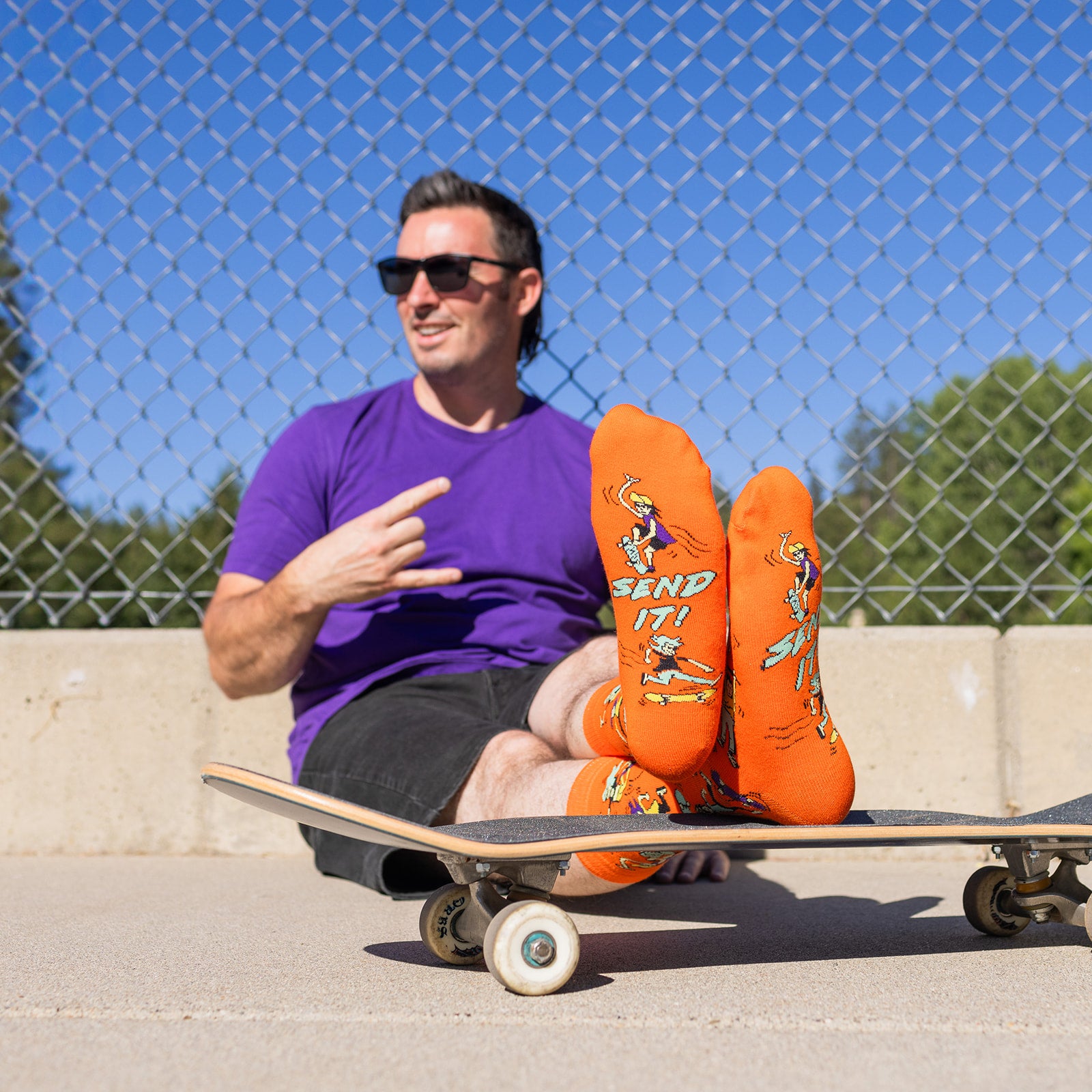 Send it! Skateboard Socks
