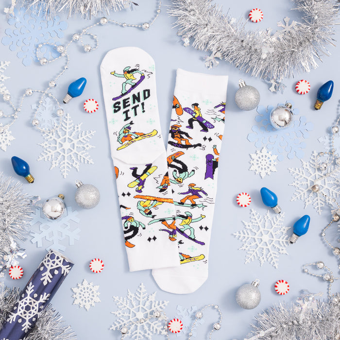 Send it! Snowboard Socks