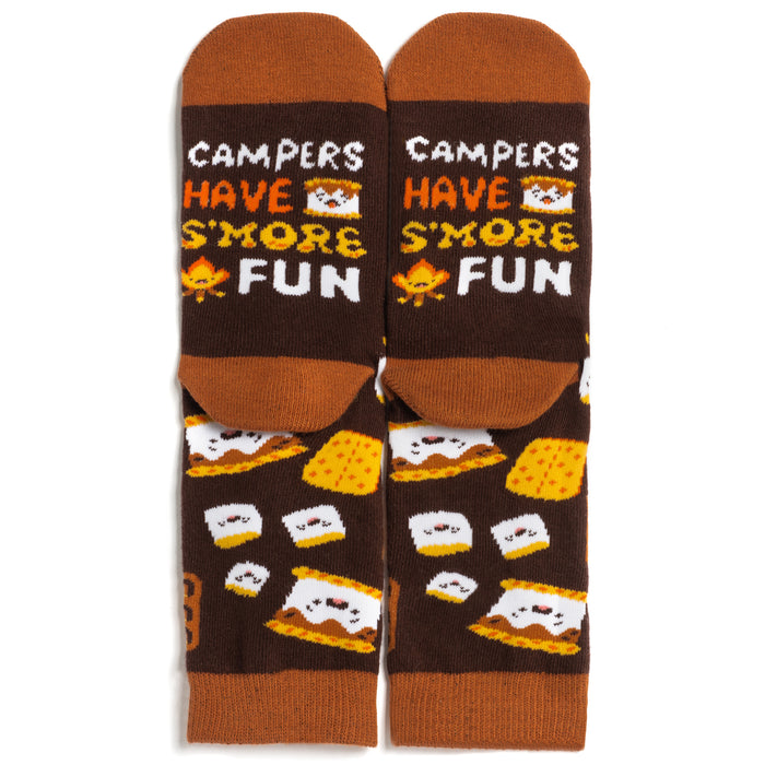 Campers Have S'more Fun (Kids) Socks