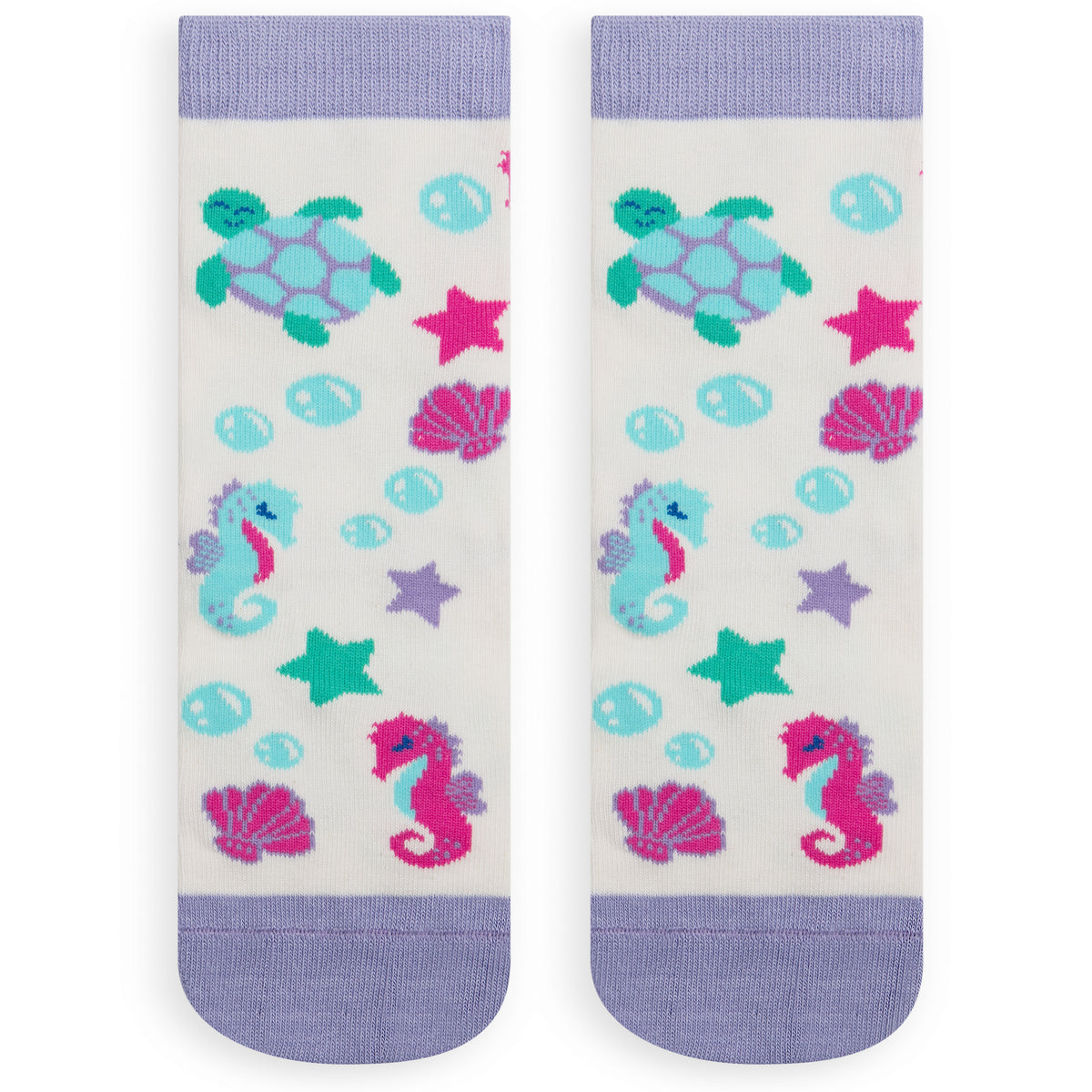 Under the Sea Cute Colorful Ocean Socks for Girls One Size Fits Most