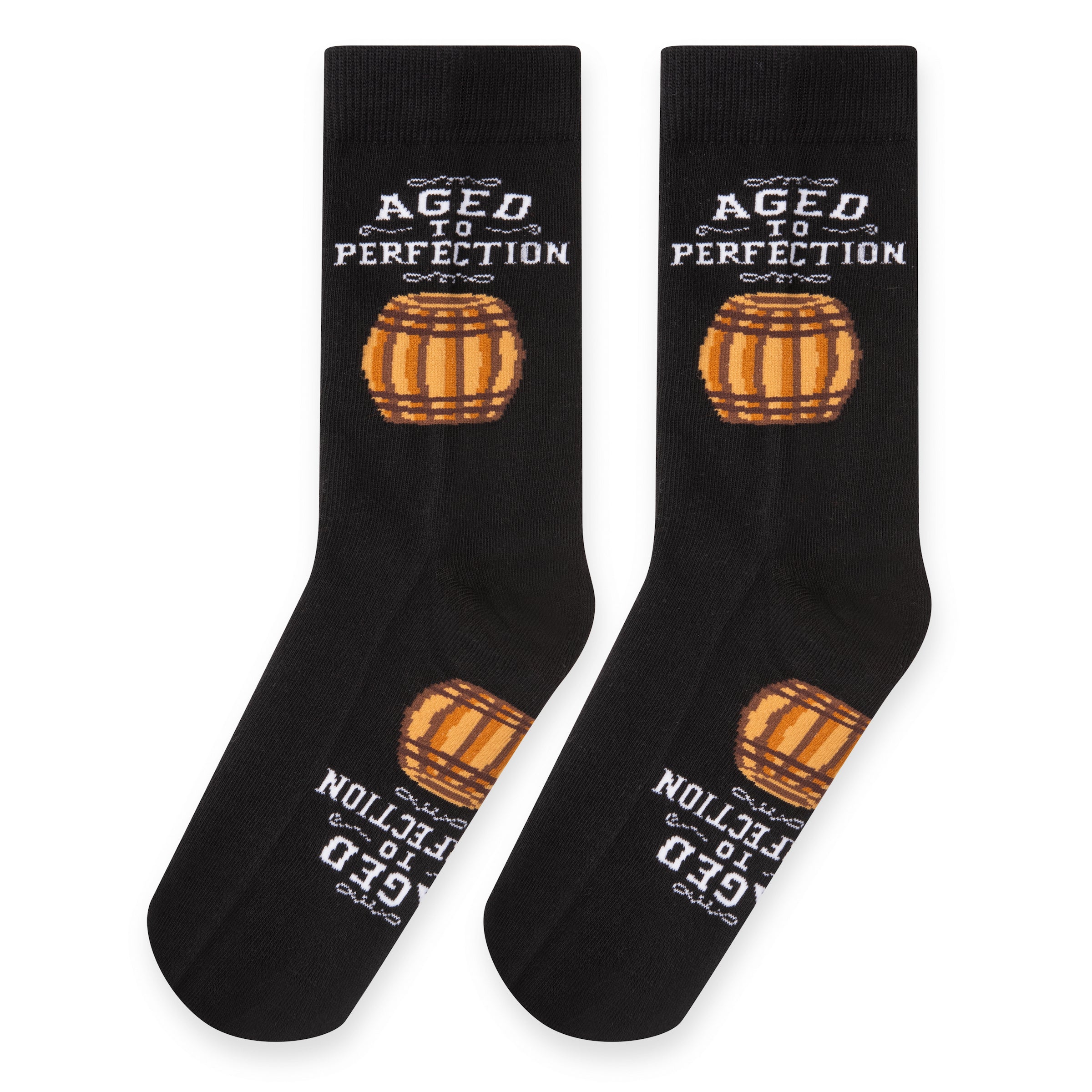 Aged to Perfection Whiskey Socks Birthday Gift for Men