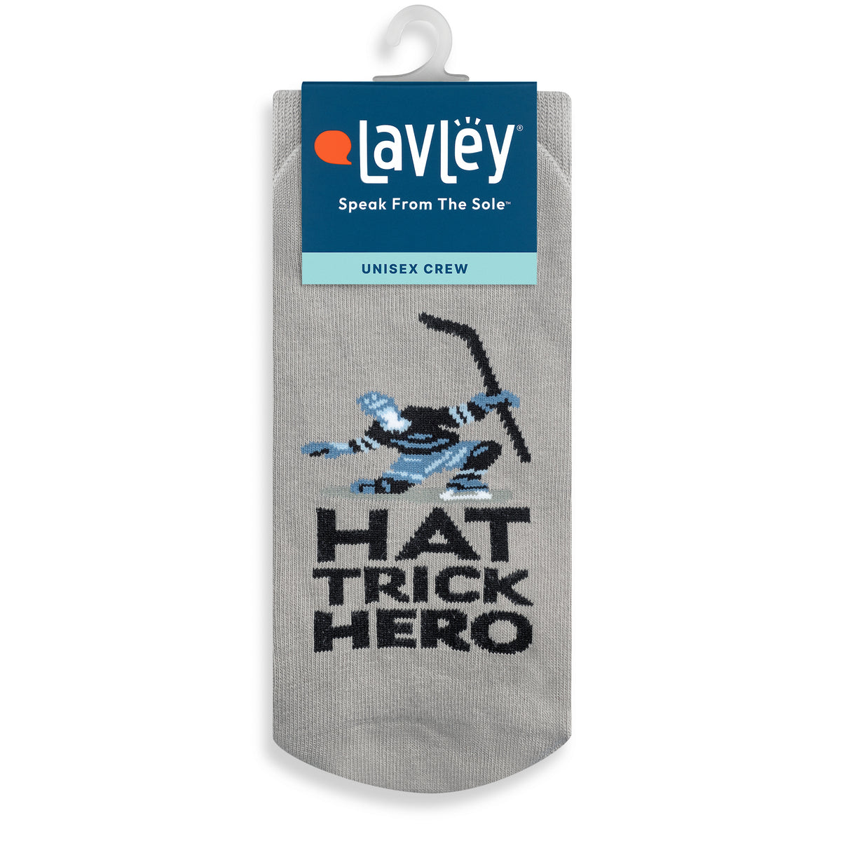 Hat Trick Hero Socks for Hockey Players and Fans for Men and Teens