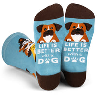 Life is Better With a Dog Socks for Men and Women