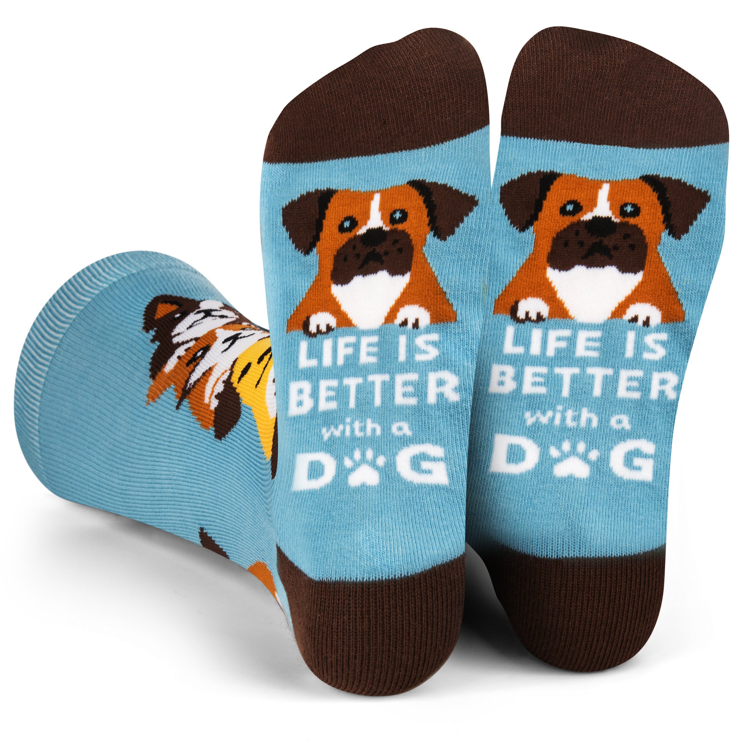 Life is Better With a Dog Socks for Men and Women