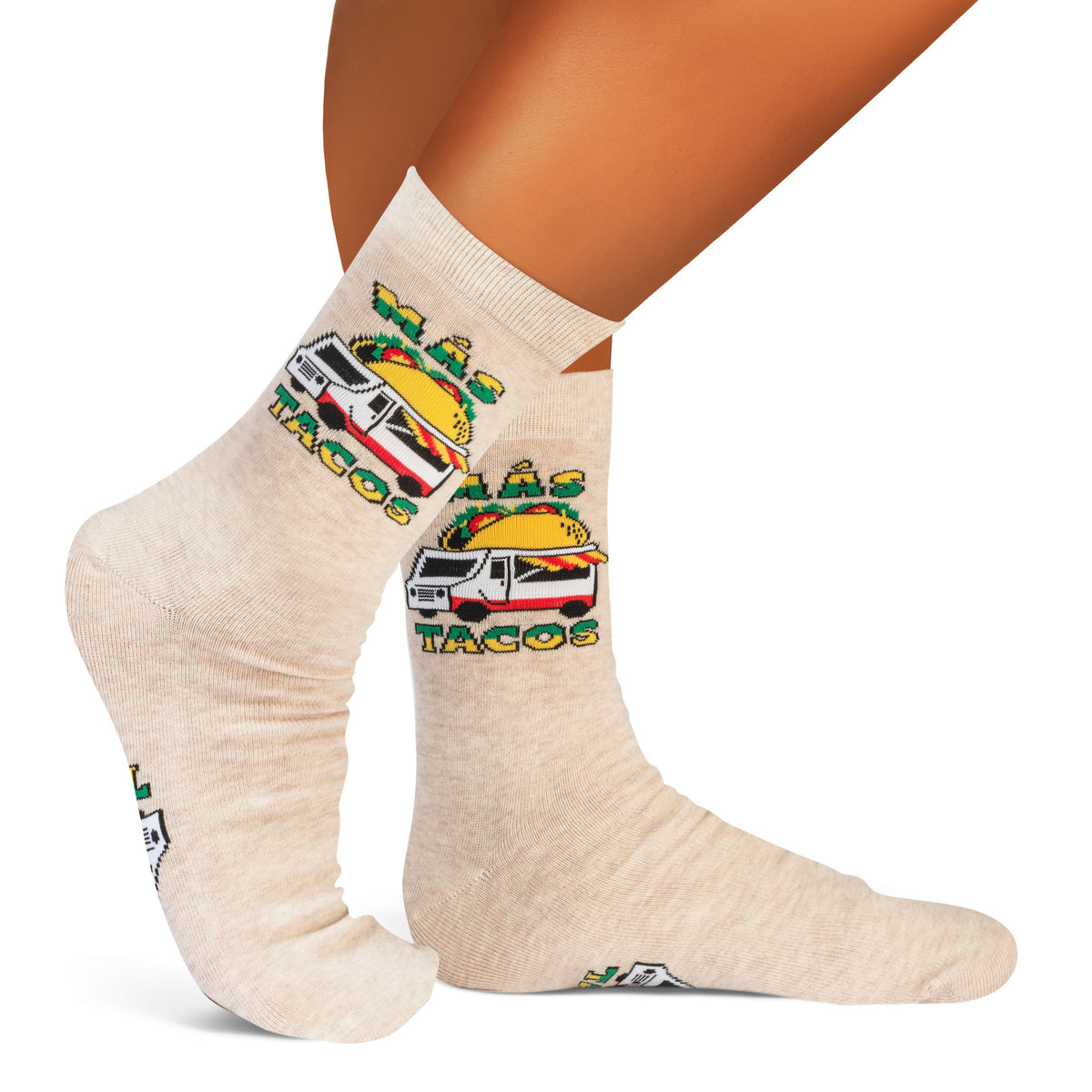 Mas Tacos Socks Crazy Funny Food Accessory for Men and Women